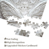 White Butterfly Art Jigsaw Puzzle 1000 Pieces