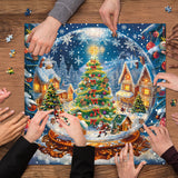Christmas Crystal Ball Jigsaw Puzzle 1000 Pieces