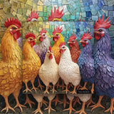 Puzzle Colorato Galli 1000 Pezzi