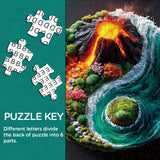 Flame and Tide Jigsaw Puzzle 1000 Pieces