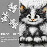 Puzzle Chaton Inky 1000 pièces