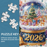 Crystal Christmas 2026 Jigsaw Puzzle 1000 Pieces