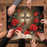 Crimson Devotion Jigsaw Puzzle 1000 Pieces