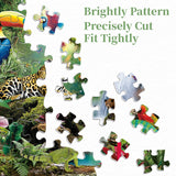 Jungle Menagerie Jigsaw Puzzle 1000 Pieces