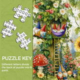 Puzzle Gnomi in Fiore 1000 Pezzi