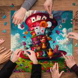 Magic Card Hat Jigsaw Puzzle 1000 Pieces