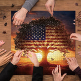 Sunset Glory puzzle puzzle 1000 pezzi