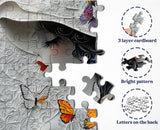 Schmetterling Lady Jigsaw Puzzle 1000 Stücke