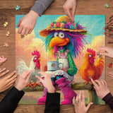 Puzzle Fattoria Stravagante 1000 Pezzi