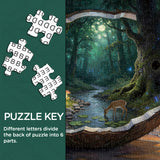 Rompecabezas del Bosque de Cocos 1000 Piezas