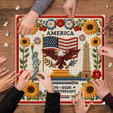 Puzzle Stelle, Strisce e Libertà, 1000 pezzi
