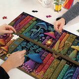 Verzauberte Pilzbibliothek Jigsaw Puzzle 1000 Teile