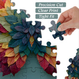 Leaves & Butterfly Jigsaw Puzzle 1000 Pieces