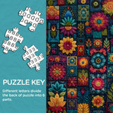 Patchwork Garden Jigsaw Puzzle 1000 Pieces