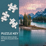 Lake Meets Mountain Jigsaw Puzzle 1000 Pieces
