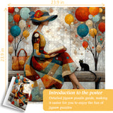 Rompecabezas de tiempo de lectura tranquila, 1000 piezas