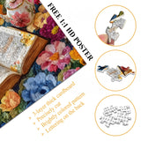 Floral Tea Reading Jigsaw Puzzle 1000 Pieces