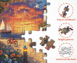 Sea Garden Jigsaw Puzzle 1000 Pieces