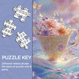Whimsical Tea Pages Jigsaw Puzzle 1000 Pieces