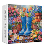 Puzzle Stivali in Fiore 1000 Pezzi