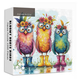 Bloomy Boots Birds Jigsaw Puzzle 1000 Pieces