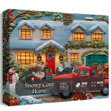 Snowy Cozy Home Puzzle 1000 pièces