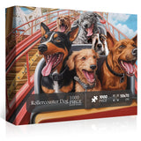 Rollercoaster Dog Jigsaw Puzzle 1000 Pieces