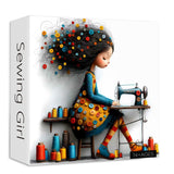 Sewing Girl Jigsaw Puzzle 1000 Pieces