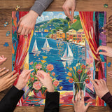 Romantic Town Jigsaw Puzzle 1000 Pieces