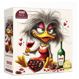 Puzzle con anatra innamorata, 1000 pezzi