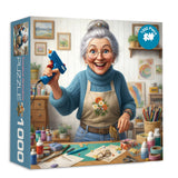 Creative Grandma Jigsaw Puzzle 1000 Pieces