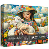 Shepherd Girl Jigsaw Puzzle 1000 Pieces