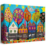 Fantasy Village Jigsaw Puzzle 1000 Pieces