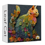 Leaf Cat Jigsaw Puzzle 1000 Pieces
