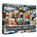 Snow Scene Jigsaw Puzzles 1000 Pieces