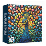 Gemstone Peacock Jigsaw Puzzle 1000 Pieces