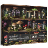 Libreria di foresta di funghi puzzle 1000 pezzi