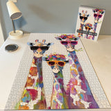 Il puzzle della famiglia giraffe enigmi 1000 pezzi