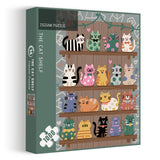 Puzzle Il Gatto sullo Scaffale, 1000 Pezzi