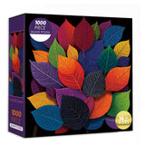 Puzzle con foglie colorate da 1000 pezzi