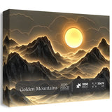 Golden Mountains Jigsaw Puzzle 1000 Pieces