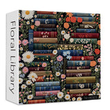 Biblioteca floral rompecabezas rompecabezas 1000 piezas