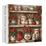 Rose China Gabinete Rompecabezas Puzzle 1000 Piezas