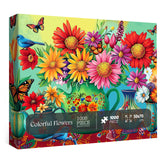 Colorful Flowers Jigsaw Puzzle 1000 Pieces