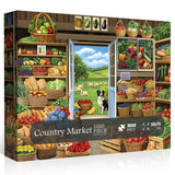 Country Market Jigsaw Puzzle 1000 Pieces