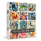 Puzzle Créatures Peintes 1000 Pièces