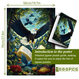 Eagle Plumes Pages Jigsaw Puzzle 1000 Pieces