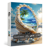 Puzzle specchio con sedioni puzzle 1000 pezzi