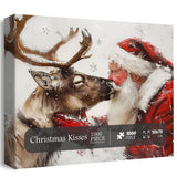 Christmas Kisses Jigsaw Puzzle 1000 Pieces