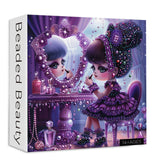 Puzzle di bellezza con perline 1000 pezzi